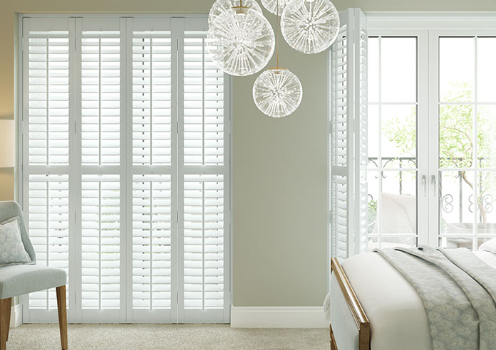 Bromley, Cool Grey - Full Height Plantation Shutter - Image 3
